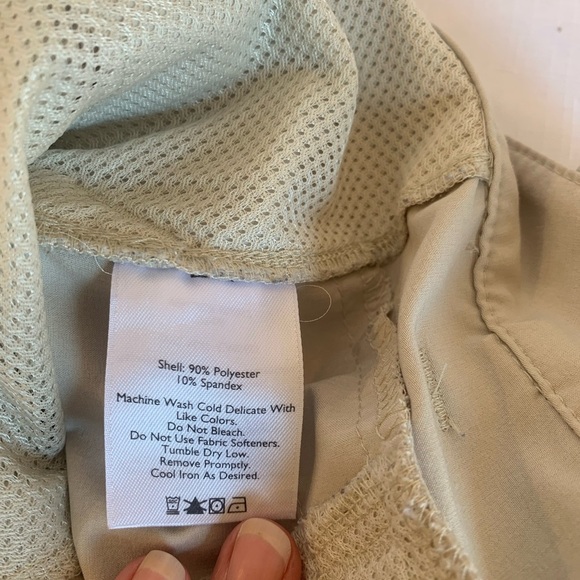 Eddie Bauer Lightweight Polyester Khaki Hiking Pants Women’s Size 8 - Picture 8 of 8